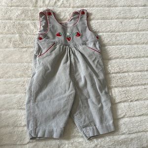 Strawberry overalls